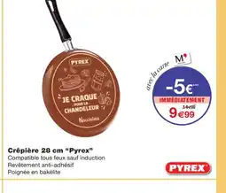 Monoprix PYREX Crêpière offre