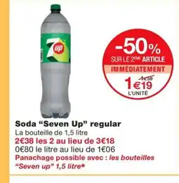 Monoprix SEVEN UP Soda regular offre