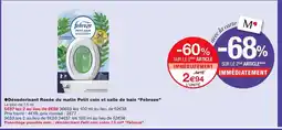 Monoprix FEBREZE Désodorisant Rosée du matin Petit coin et salle de bain offre