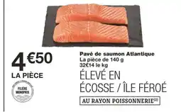 Monoprix Pavé de saumon Atlantique offre