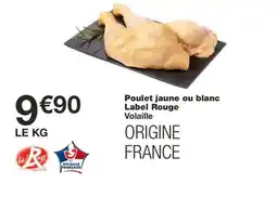 Monoprix Poulet jaune ou blanc Label Rouge offre