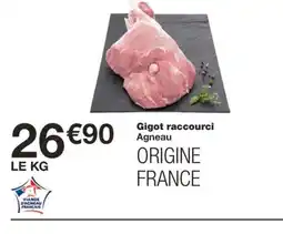 Monoprix Gigot raccourci Agneau offre