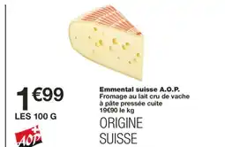 Monoprix Emmental suisse A.O.P. offre