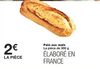 Monoprix Pain aux maïs offre