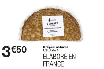 Monoprix Crêpes natures offre