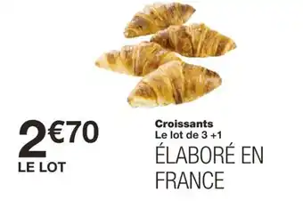 Monoprix Croissants offre