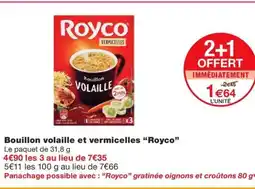 Monoprix ROYCO Bouillon volaille et vermicelles offre