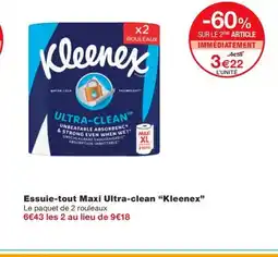 Monoprix KLEENEX Essuie tout Maxi Ultra clean offre