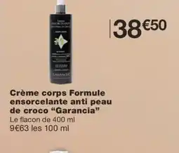 Monoprix Crème corps Formule ensorcelante anti peau de croco offre