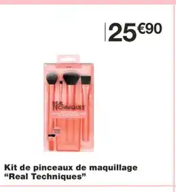 Monoprix REAL TECHNIQUES Kit de pinceaux de maquillage offre