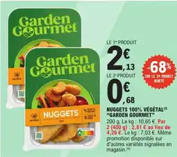 E.Leclerc Express "GARDEN GOURMET"  Nuggets 100% végétal offre