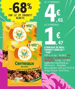 E.Leclerc Express "SUN" Cerneaux de noix - format familial offre