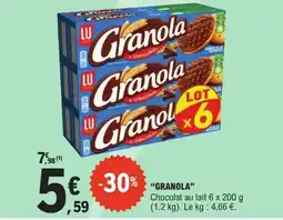 E.Leclerc Express LU "granola" offre