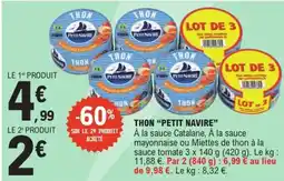 E.Leclerc Express "PETIT NAVIRE" Thon offre