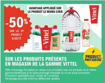 E.Leclerc Express VITTEL Sur les produits présents en magasin de la gamme offre