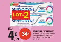 E.Leclerc Express "SENSODYNE" Dentifrice offre