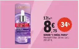 E.Leclerc Express "L'ORÉAL PARIS" Serum offre