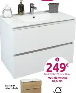 Mr Bricolage Meuble vasque Trendy 81,5 cm offre