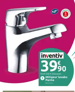 Mr Bricolage INVENTIV Mitigeur lavabo Parme offre