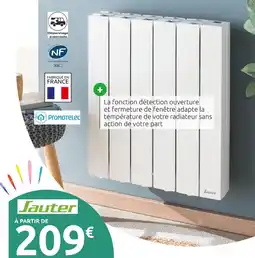 Mr Bricolage Sauter Radiateur inertie fluide Orosi offre