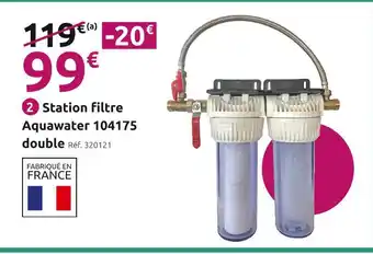 Mr Bricolage Station filtre Aquawater 104175 double offre