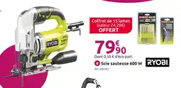 Mr Bricolage Ryobi Scie sauteuse 600 W offre