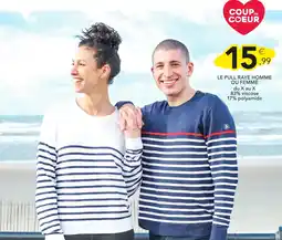 Stokomani Le pull rayé homme ou femme offre