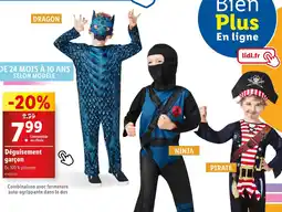 Lidl Déguisement garçon offre