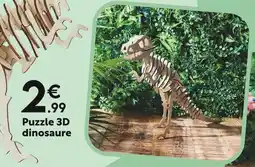 Maxi Bazar Puzzle 3D dinosaure offre