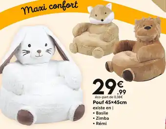 Maxi Bazar Pouf 45x45cm offre