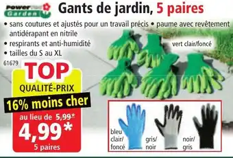 Norma Gants de jardin offre