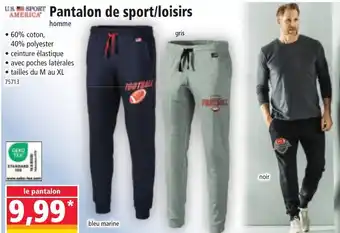 Norma Pantalon de sport/loisirs offre