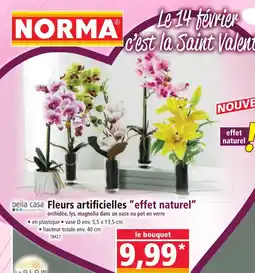 Norma BELFleurs artificielles "effet naturel" offre