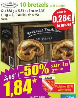 Norma POULAILLON 10 bretzels offre