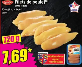 Norma LE GAULOIS Filets de poulet offre