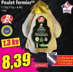 Norma Poulet fermier offre