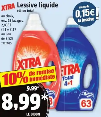 Norma XTRA Lessive liquide offre