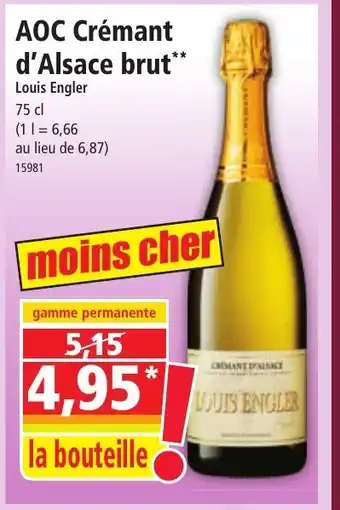 Norma AOC Crémant d'Alsace brut offre