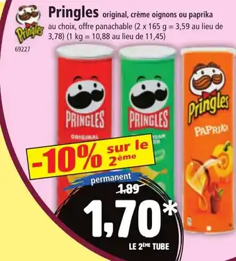 Norma PRINGLES offre