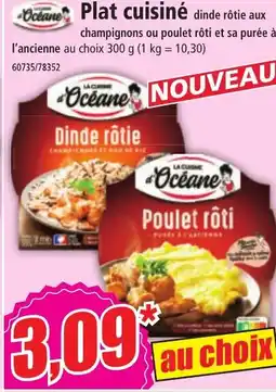 Norma OCEANE Plat cuisiné offre