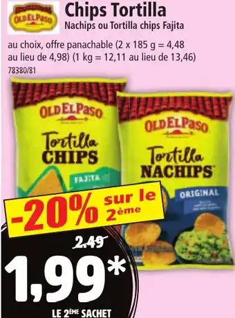 Norma OLDEL PASO Chips Tortilla offre