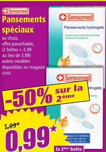 Norma SENSOMED Pansements spéciaux offre