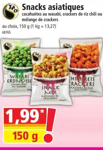 Norma Snacks asiatiques offre