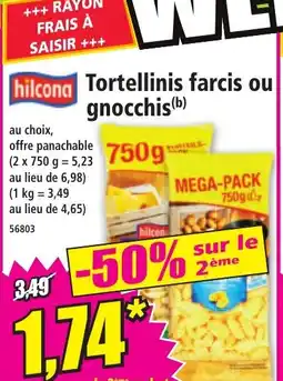 Norma HILCONA Tortellinis farcis ou gnocchis offre