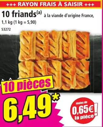 Norma 10 friands offre