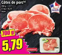 Norma Côtes de porc offre