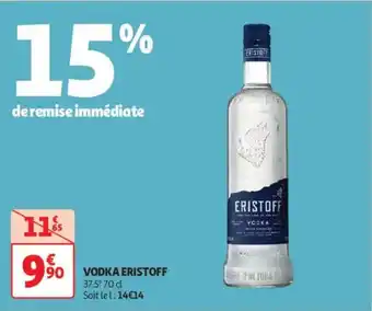 Auchan Supermarché ERISTOFF Vodka offre