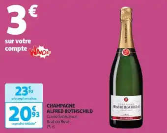 Auchan Supermarché Champagne alfred rothschild offre