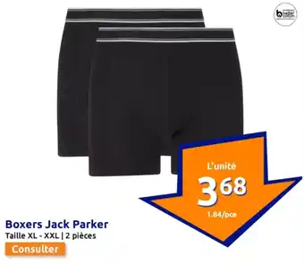 Action Boxers Jack Parker offre