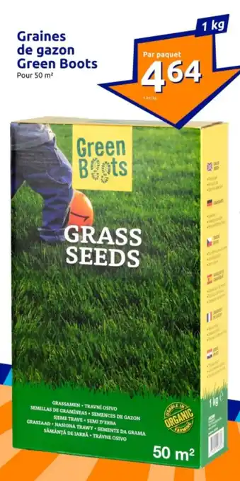 Action Graines de gazon Green Boots offre